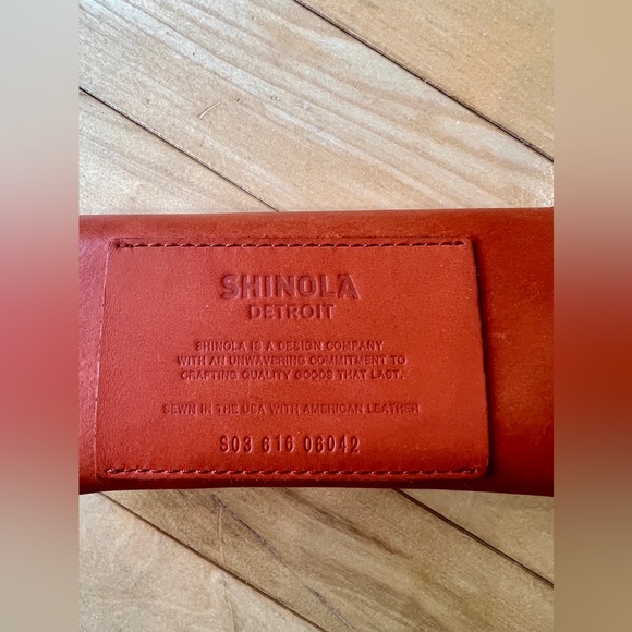 Shinola Utility Sunglass Case - Bold Orange - Archived - NWOT - Picture 4 of 7